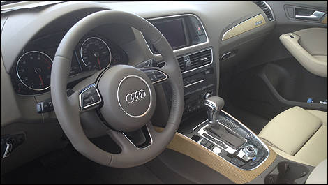 2013 Audi Q5 dashboard