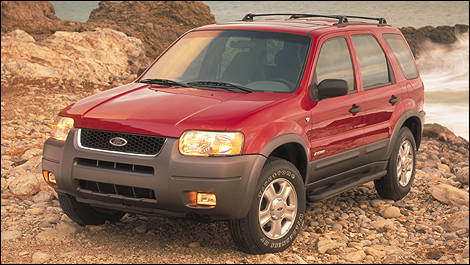 2001 Ford Escape front 3/4 view