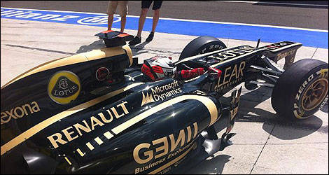 F1 Lotus Kimi Raikkonen