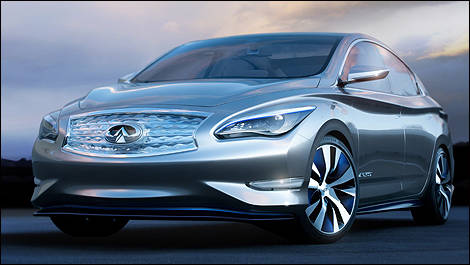 Infiniti LE Concept vue 3/4 avant
