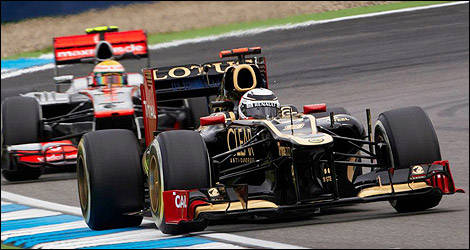 Kimi Raikkonen F1 Lotus