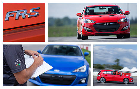 Compact Performance Car Track Comparison Test