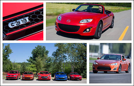 Compact Performance Car Road Comparison Test