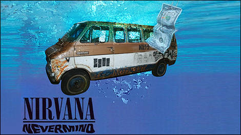 Kurt Cobain Melvan minivan Dodge Sportsman Royal 1972