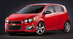 GM unveils pricing for the 2013 Chevrolet Sonic RS