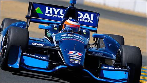 Rubens Barrichello, IndyCar, Sonoma