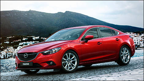 2014 Mazda6 front 3/4 view