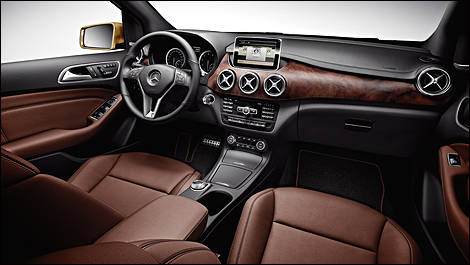 2013 Mercedes-Benz B250 interior