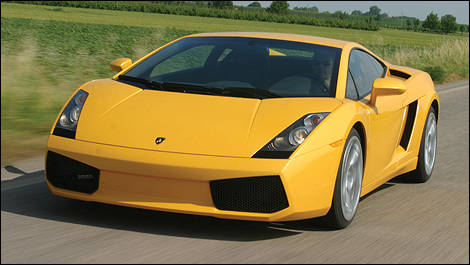 Lamborghini Gallardo 2004 vue 3/4 avant