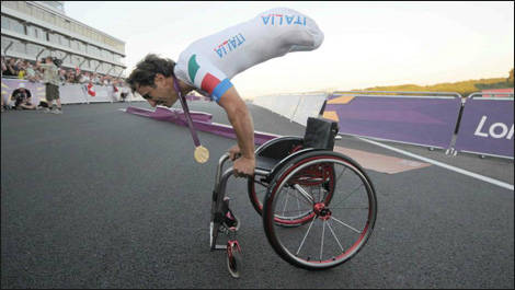 Alex Zanardi, Jeux Paralympiques de Londres, Brands Hatch
