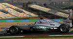F1: Échappements fortement modifiés sur la Mercedes-AMG W03