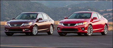 Honda Accord 2013 vue 3/4 avant