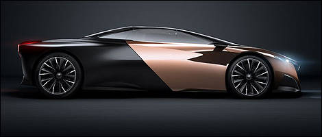 Peugeot Onyx right side view