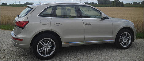 Audi Q5 2013 vue 3/4 arrière