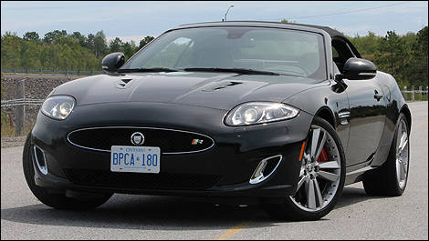Jaguar XKR Convertible 2012 vue 3/4 avant