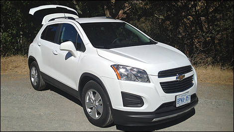 2013 Chevrolet Trax front 3/4 view