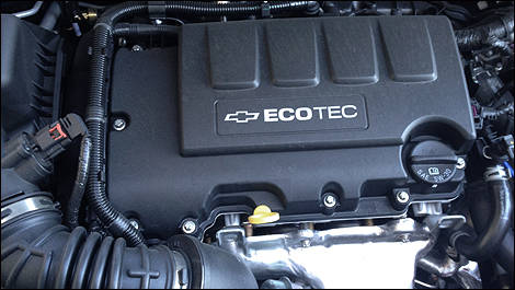 2013 Chevrolet Sonic RS engine