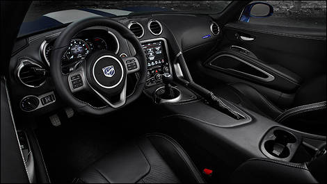 2013 SRT Viper GTS cockpit