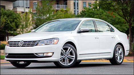 Volkswagen Passat 2013 vue 3/4 avant