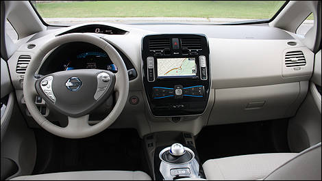 2012 Nissan LEAF interior