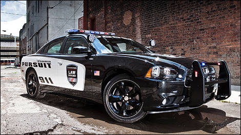 Dodge Charger Pursuit 2013 vue 3/4 avant