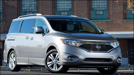 Nissan Quest 2013 vue 3/4 avant