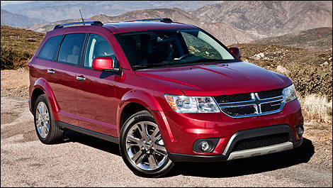 2013 Dodge Journey 3/4 front view