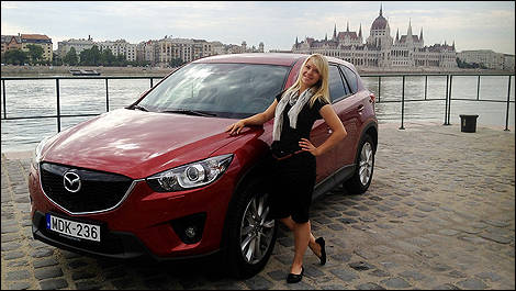 Mazda CX-5 SKYACTIV-D vue 3/4 avant