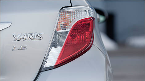 2012 Toyota Yaris Hatchback rear light