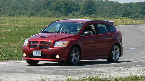 2008 Dodge Caliber 3/4 side view