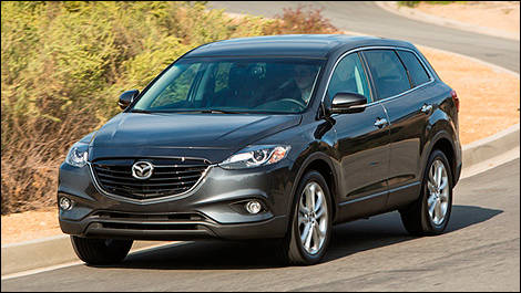 2013 Mazda CX-9 front view
