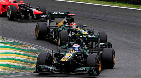 F1 Caterham Marussia