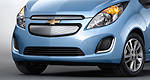 2014 Chevrolet Spark EV makes electrifying debut in L.A.