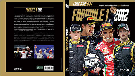 Livre d'or de la F1 2012
