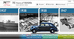Toyota Motor Corporation celebrates 75th anniversary
