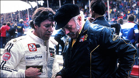 F1 Lotus Colin Chapman Mario Andretti
