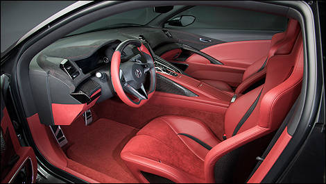 Acura NSX Concept interior