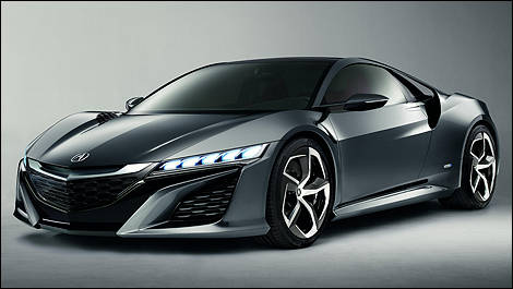 Acura NSX Concept front 3/4 view