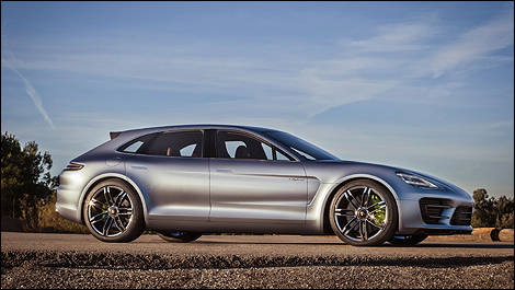 Porsche Panamera Sport Turismo vue côté