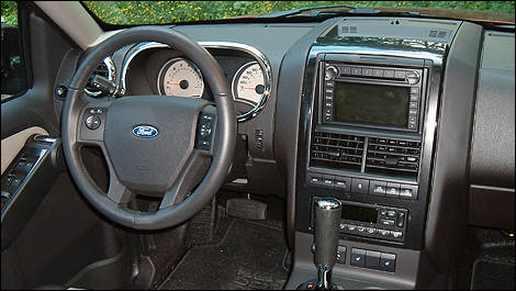 2008 Ford Explorer Sport Track interior