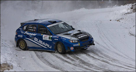 Pat Richard, Canadian Rally Championship, Rallye Perce-Neige