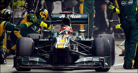 F1 Caterham Heikki Kovalainen