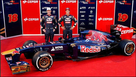 F1 Toro Rosso STR8 Ferrari