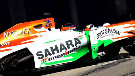 Jules Bianchi, Force India VJM06 (Photo: WRi2)