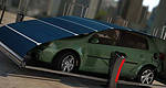 A solar tent to charge your EV?