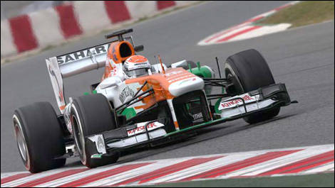 Adrian Sutil, Force India VJM06 (Photo: WRi2)