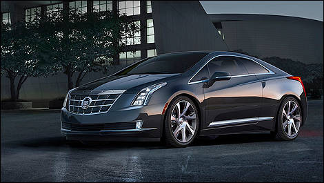 2014 Cadillac ELR front 3/4 view