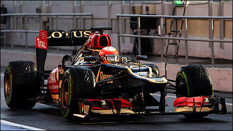 F1 winter test Barcelone 2013