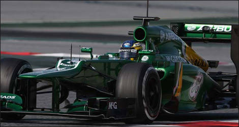 Giedo van der Garde, Caterham CT03 (Photo: WRi2)
