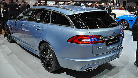 Jaguar XF Sportbrake vue 3/4 arrière